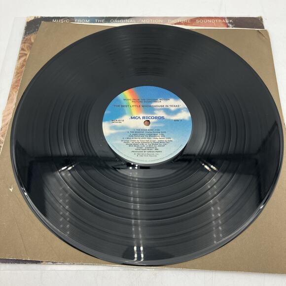 THE BEST LITTLE WHOREHOUSE IN TEXAS SOUNDTRACK DOLLY PARTON BURT REYNOLDS - Picture 7 of 8